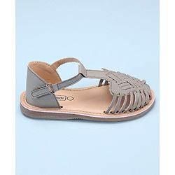 Pine Kids Sandals With Velcro Closure - Blue