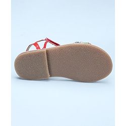 Pine Kids Sandals Sequin Detailing - Fuchsia