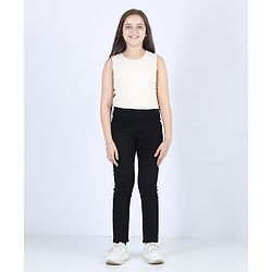Pine Kids Full Length Jeggings - Black