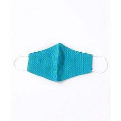 Pine Kids Full Sleeves Kurta With Embroidered Placket - Blue