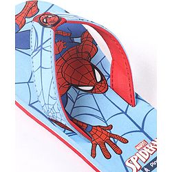 Pine Kids Flip Flops Spider Man Print - Blue