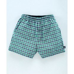Pine Kids Peach Wash Finish Boxers Pack of 2 - Green