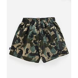 Pine Kids Peach Wash Finish Boxers Pack of 2 - Green Blue