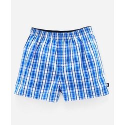 Pine Kids Peach Wash Finish Boxers Pack of 2 - Green Blue