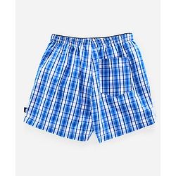 Pine Kids Peach Wash Finish Boxers Pack of 2 - Green Blue