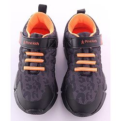Pine Kids Sneakers Shoes - Black