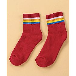 Pine Kids Anti Microbial Ankle Length Socks Pair of 5 - Multicolour