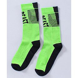 Pine Kids Ankle Length Socks Beast Design Pack of 3 - Green Yellow Blue