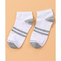 Pine Kids Ankle Length Stripe Socks Pair of 5 - Multicolour