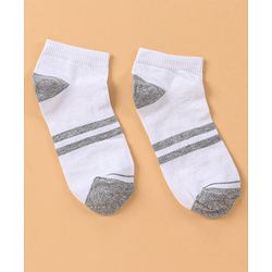 Pine Kids Ankle Length Stripe Socks Pair of 5 - Multicolour