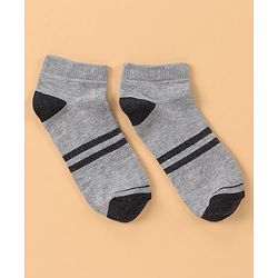 Pine Kids Ankle Length Stripe Socks Pair of 5 - Multicolour