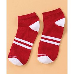 Pine Kids Ankle Length Stripe Socks Pair of 5 - Multicolour