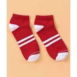 Pine Kids Ankle Length Stripe Socks Pair of 5 - Multicolour