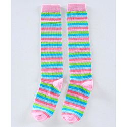 Pine Kids Anti Microbial & Biowashed Mid Calf Socks Pack of 2 - Multicolour Grey