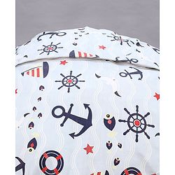 Pine Kids Printed Bean Bag Without Beans - Multicolor