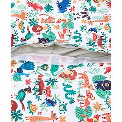 Pine Kids Printed Bean Bag Without Beans - Multicolor