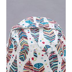 Pine Kids Printed Bean Bag Without Beans - Multicolor