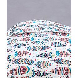 Pine Kids Printed Bean Bag Without Beans - Multicolor