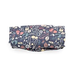 Pine Kids Printed Bean Bag Without Beans - Multicolor