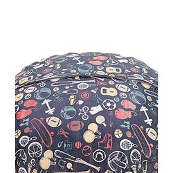 Pine Kids Printed Bean Bag Without Beans - Multicolor