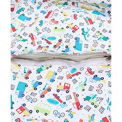 Pine Kids Printed Bean Bag Without Beans - Multicolor