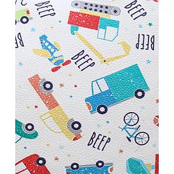 Pine Kids Printed Bean Bag Without Beans - Multicolor