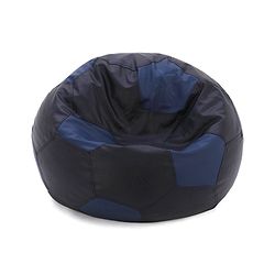 Pine Kids Bean Bag Without Beans Football Print - Blue