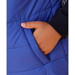 Pine Kids Sleeveless Colour Block Reversible Jacket - Multicolour