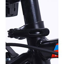 Pine Kids 14 Inch Rubber Air Tyres 99% Assembled Bicycle For Boys & Girls With Training Wheels  - Black