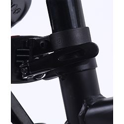 Pine Kids Rubber Air Tyres 99% Assembled Bicycle with 16 Inch Wheels -Black