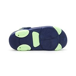 Pine Kids Clogs Spaceship Patch - Blue