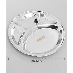 Pine Kids Steel 4 Sections Plate