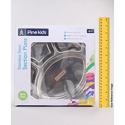 Pine Kids Steel 4 Sections Plate