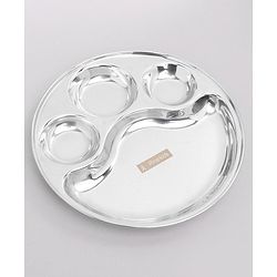 Pine Kids Steel 4 Sections Plate