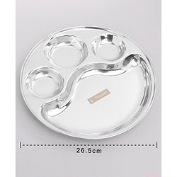 Pine Kids Steel 4 Sections Plate