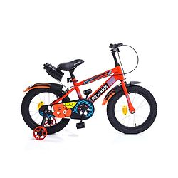 Pine Kids Rubber Air Tyres 99% Assembled Bicycle with 16 Inch Wheels - Red