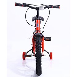 Pine Kids Rubber Air Tyres 99% Assembled Bicycle with 16 Inch Wheels - Red