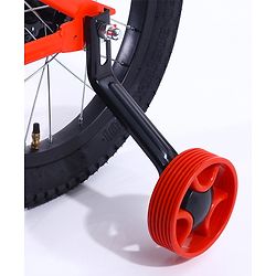 Pine Kids Rubber Air Tyres 99% Assembled Bicycle with 16 Inch Wheels - Red