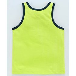 Pine Kids Sleeveless Anti Microbial and Bio Was Vest Pack of 2 - Green