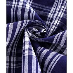 Pine Kids Full Sleeves Shoftner Wash Shirts Checks - Blue