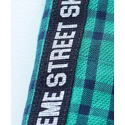Pine Kids Full Sleeves Shoftner Wash Shirts Checks - Green