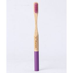 Pine Kids Bamboo Toothbrushes Pack of 4 - Multicolor