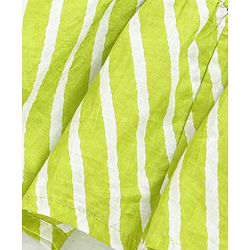 Pine Kids Sleeveless Printed Ethnic Dress with Hairband - Lime Punch