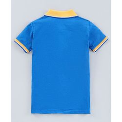 Pine Kids Biowash Half Sleeves Tee Solid Color Pack of 2  - Blue Green