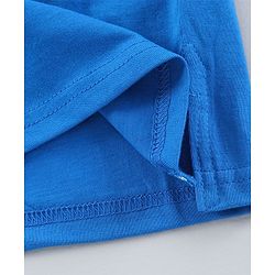 Pine Kids Biowash Half Sleeves Tee Solid Color Pack of 2  - Blue Green