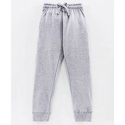Pine Kids Full Length Biowashed Lounge Pants - Grey Red