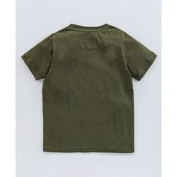 Pine Kids Half Sleeves Bio wash Tees Pack of 3 - Blue Green Yellow