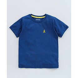 Pine Kids Half Sleeves Bio wash Tees Pack of 3 - Blue Green Yellow