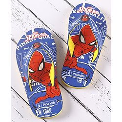 Pine Kids Spider Man Flip Flops - Blue