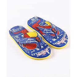 Pine Kids Spider Man Flip Flops - Blue